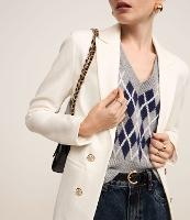 Blazer Alfaiatado em Ponto Roma com Botões Brasão - 4