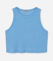 Blusa Cropped em Ribana Curve & Plus Size - 1