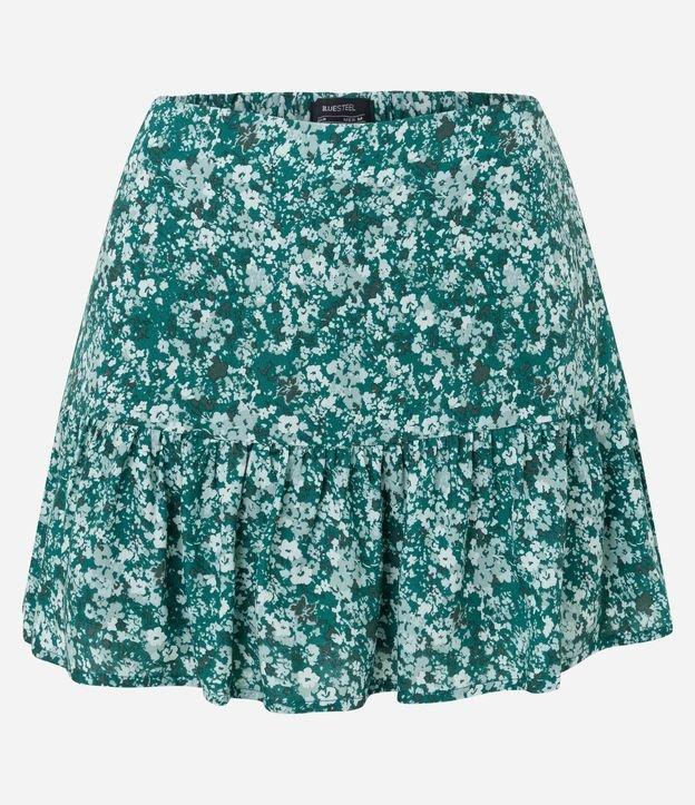 Saia Midi em Viscose Floral Liberty - 1