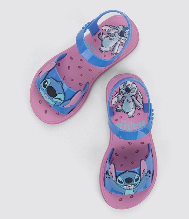 Sandália Infantil com Tira Larga Estampa Stitch - Tam 23 ao 34 - 1