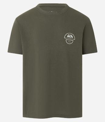 Camiseta Comfort em Malhão Estampa Sun