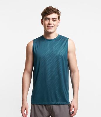 Regata Esportiva Dry Fit com Estampa Heatprint e Refletivos