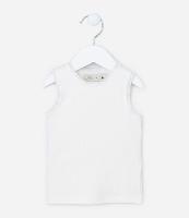 Regata Infantil em Ribana com Bordinha Nuvem - Tam 1 a 5 Anos - 1