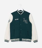 Jaqueta Bomber College Infantil Estampa Los Angeles - Tam 5 a 14 anos - 3