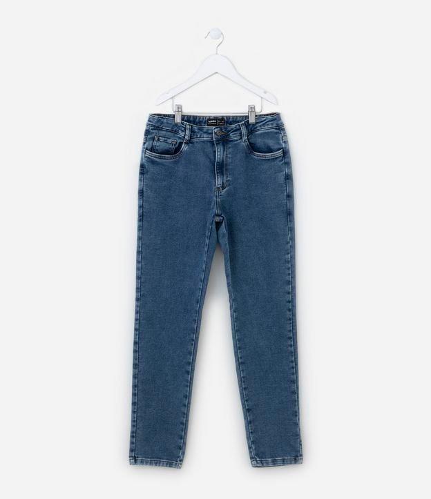 Calça Comfort Infantil em Jeans Marmorizado - Tam 5 a 14 anos - 1