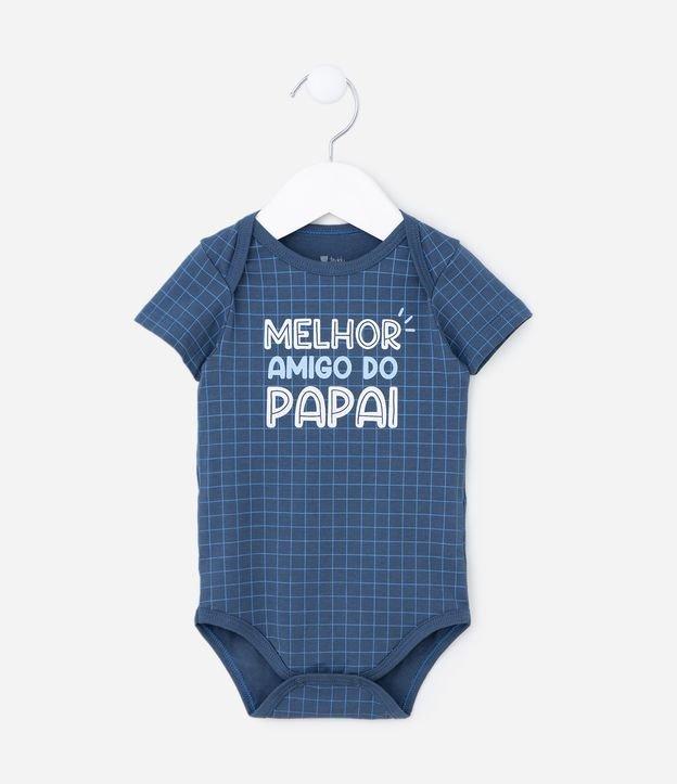 Body Infantil com Lettering Melhor Amigo do Papai - Tam 0 a 18 meses - 1