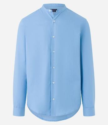 Camisa em Oxford com Abotoamento Frontal
