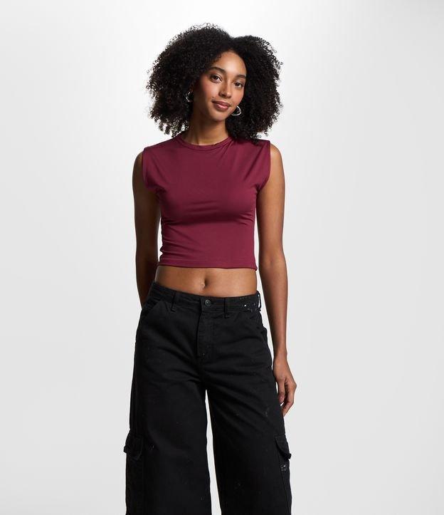 Blusa em Algodão com Detalhe Torcido nas Costas - 2