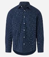 Camisa em Tricoline com Mini Poás Estampados - 1