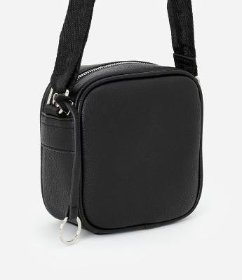 Bolsa em PU com Fechamento de Zíper