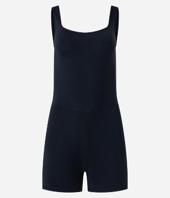 Macaquinho Esportivo em Poliamida com Alça Larga