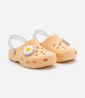 Sandália Babuche Infantil com Patch de Flor e Glitter - Tam 20 ao 33 - 1