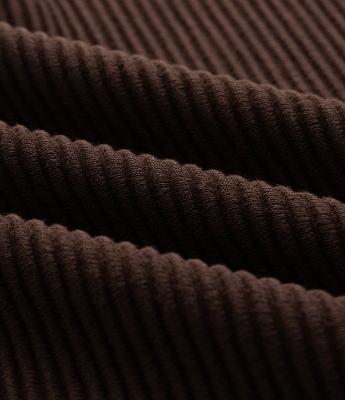 Suéter em Tricô com Textura em Nervuras