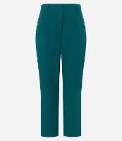 Calça Slim em Crepe com Detalhes de Ilhoses nos Bolsos - 2