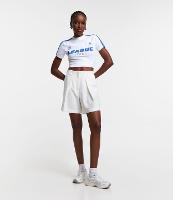 Bermuda Alfaiatada em Viscose com Pregas Frontais - 1