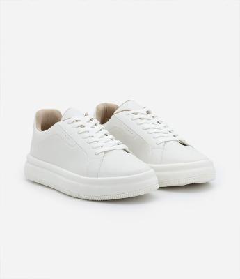 Tênis Casual em PU com Solado Bold