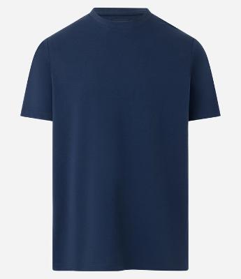 Camiseta Casual em Algodão com Textura Piquet