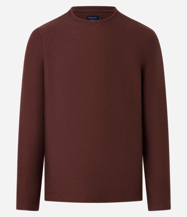 Camiseta com Textura Canelada - 1