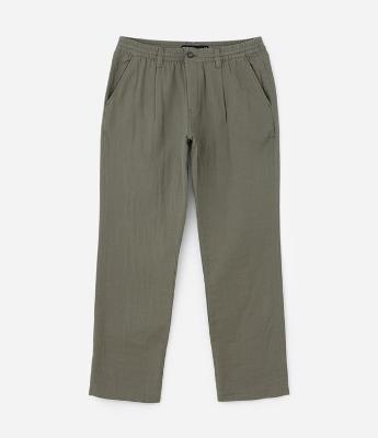 Calça Alfaiatada com Elástico no Cós e Bolsos