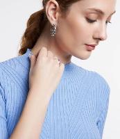 Blusa em Tricô Texturizado com Manga Curta - 1