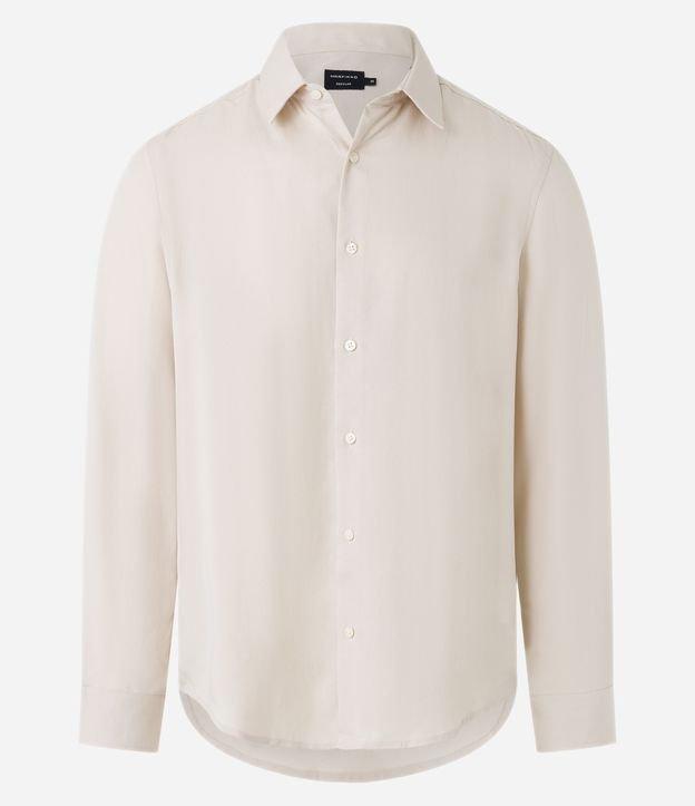 Camisa em Liocel Performance e Abotoamento Frontal - 1