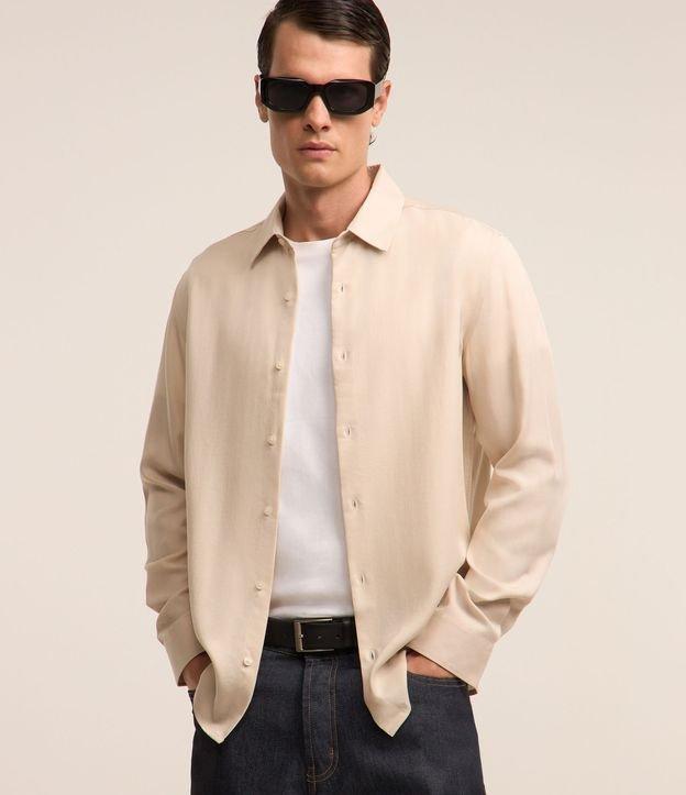 Camisa em Liocel Performance e Abotoamento Frontal - 2