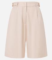 Bermuda Jorts Alfaiatada com Fivelas Laterais no Cós - 1