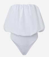 Body Tomara que Caia em Tricoline com Efeito Balonê - 1