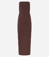 Vestido Tomara que Caia Midi em Ribana com Fenda nas Costas - 2