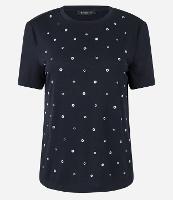 Blusa em Viscose com Aplicação de Ilhoses na Parte Frontal - 2