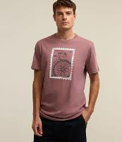 Camiseta em Algodão Estampa Selo Bike - 1