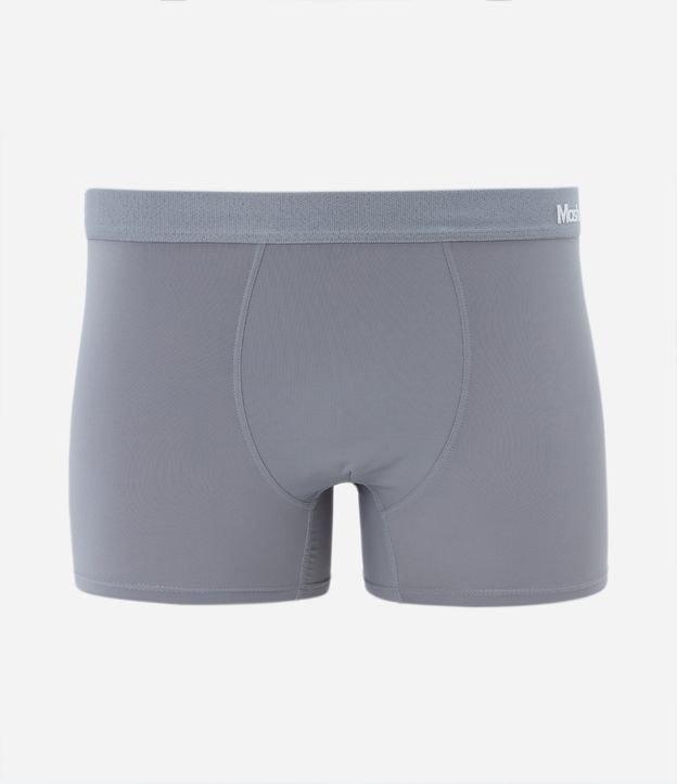 Cueca Boxer em Microfibra com Cós Elástico Mash - 1