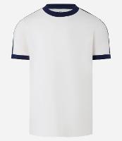 Camiseta Regular em Algodão com Listras nos Ombros - 2