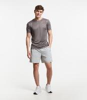 Bermuda Esportiva com Bolsos com Zíper e Lettering Contrastante - 1