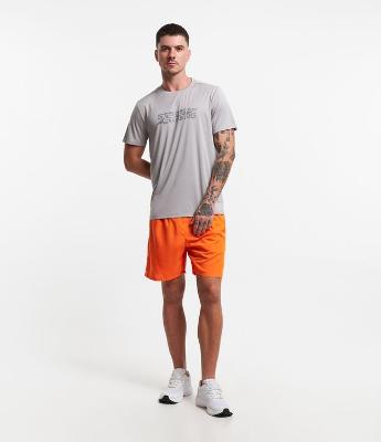 Bermuda Esportiva com Bolsos e recortes Laterais