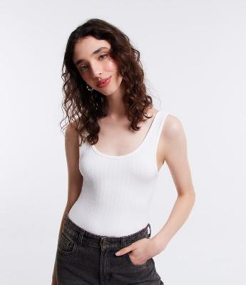 Body em Ribana Seamless com Alça Larga