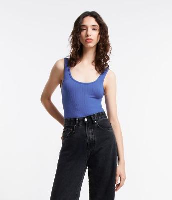 Body em Ribana Seamless com Alça Larga