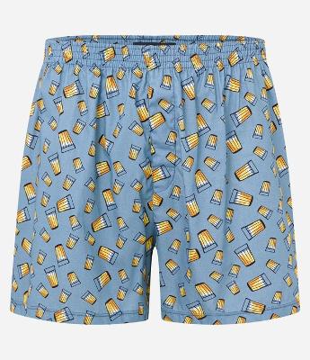 Cueca Samba Canção em Tricoline com Estampa de Cerveja