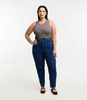 Calça Clochard em Jeans com Bolsos Curve & Plus Size - 1