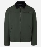 Jaqueta Trucker em Sarja com Textura e Bolsos - 1