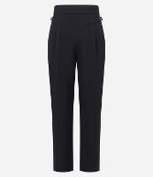 Calça Cenoura Alfaiatada com Detalhe na Lateral do Quadril - 1