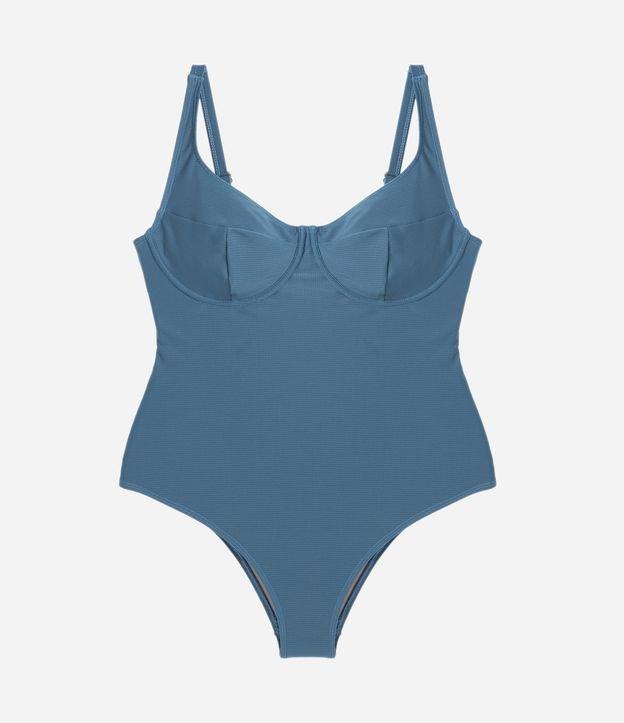 Maio Meia Taça Texturizado em Microfibra Curve & Plus Size - 1