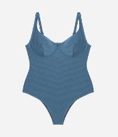 Maio Meia Taça Texturizado em Microfibra Curve & Plus Size - 1