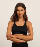 Top Nadador Esportivo Canelado sem Costura - 2