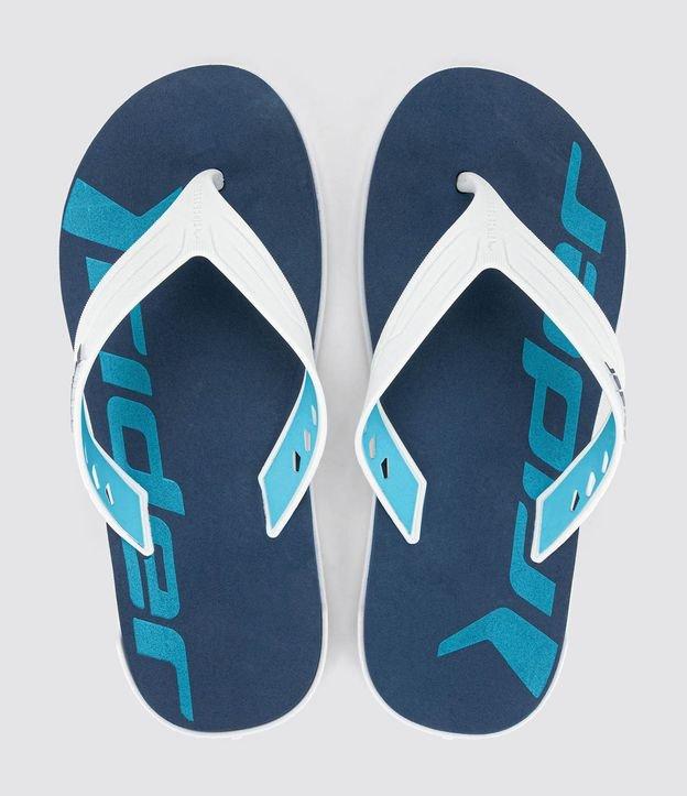 Chinelo com Tiras Largas e Detalhes Contrastantes Rider - 1