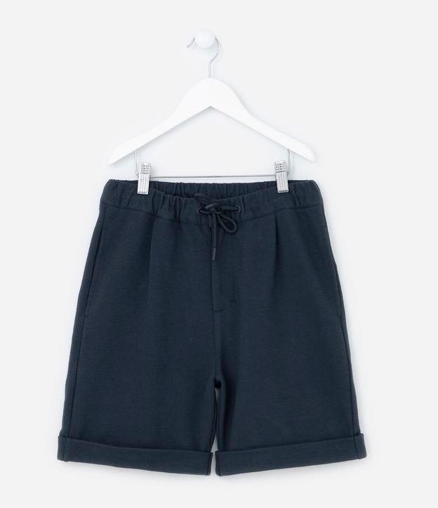 Bermuda Infantil com Barra Dobradinha - Tam 5 a 14 anos - 1