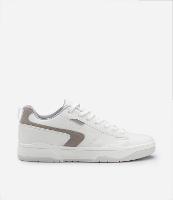 Tênis Sintético com Cadarço e Recortes Laterais - 1