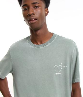 Camiseta em Algodão com Estampa Todos Unidos pelo RS