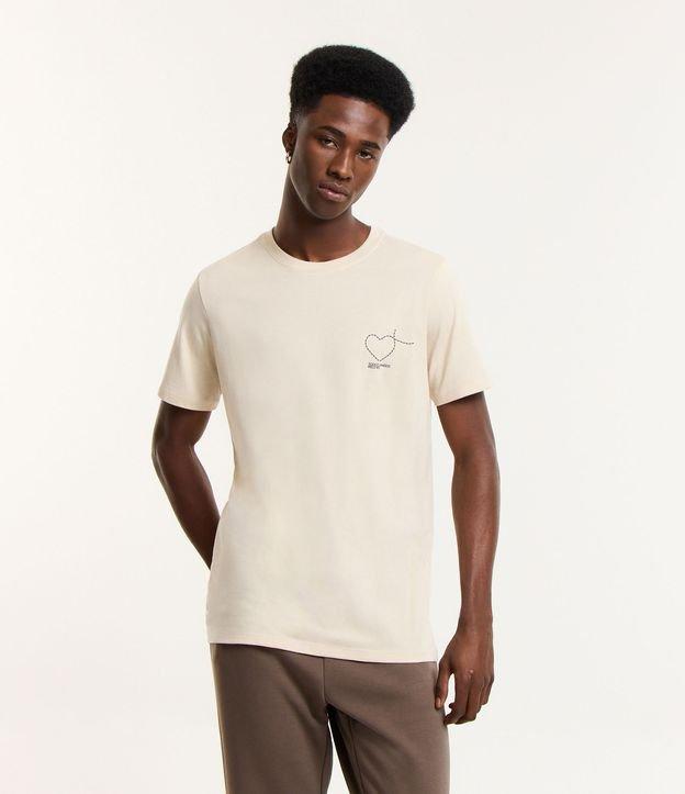 Camiseta em Algodão com Estampa Todos Unidos pelo RS - 1