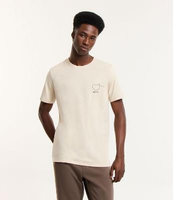 Camiseta em Algodão com Estampa Todos Unidos pelo RS